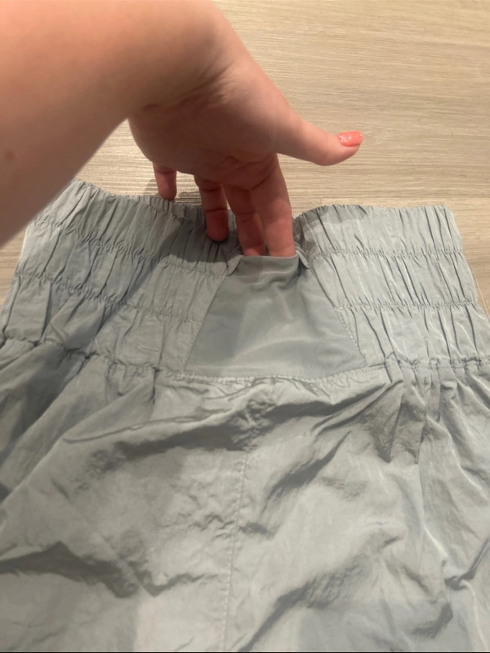 Free People Movement Gray Workout Shorts - Picture 4 of 6